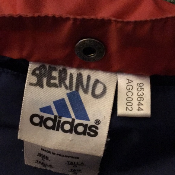 Boys sz L reversible Adidas jacket - Picture 2 of 3
